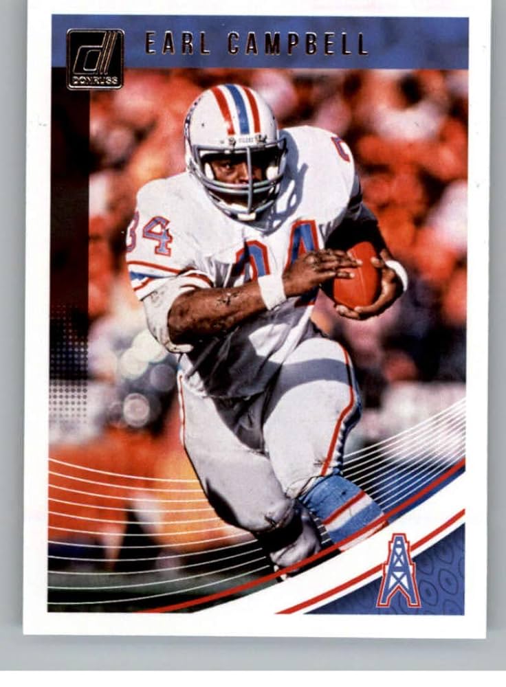 Amazon.com: 2018 Donruss Football #275 Earl Campbell Houston