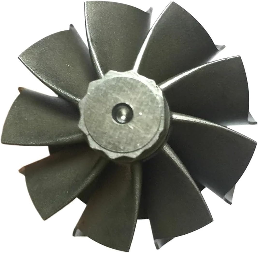 TD04HLR 45.65/52mm 9 blades Reverse Turbo Turbine shaft/Turbine wheel Compatible For Turbocharger cartridge/CHRA/Core