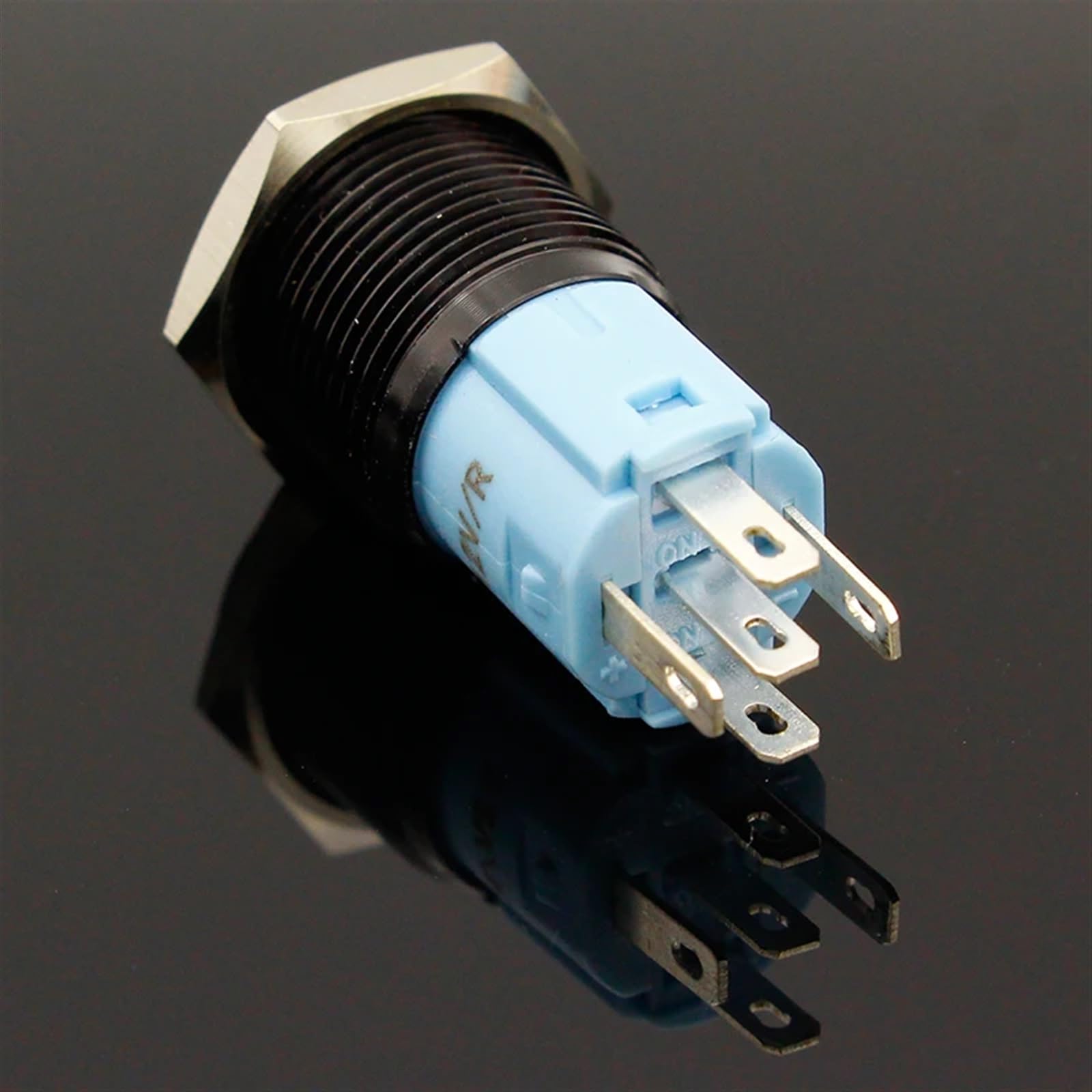 Interruttore A Pulsante Blu A LED Di Lunga Durata Anti-vandalo Con Funzione Momentanea / Bloccante - Cina Pulsante, Interruttore A Pulsante - Foto 4