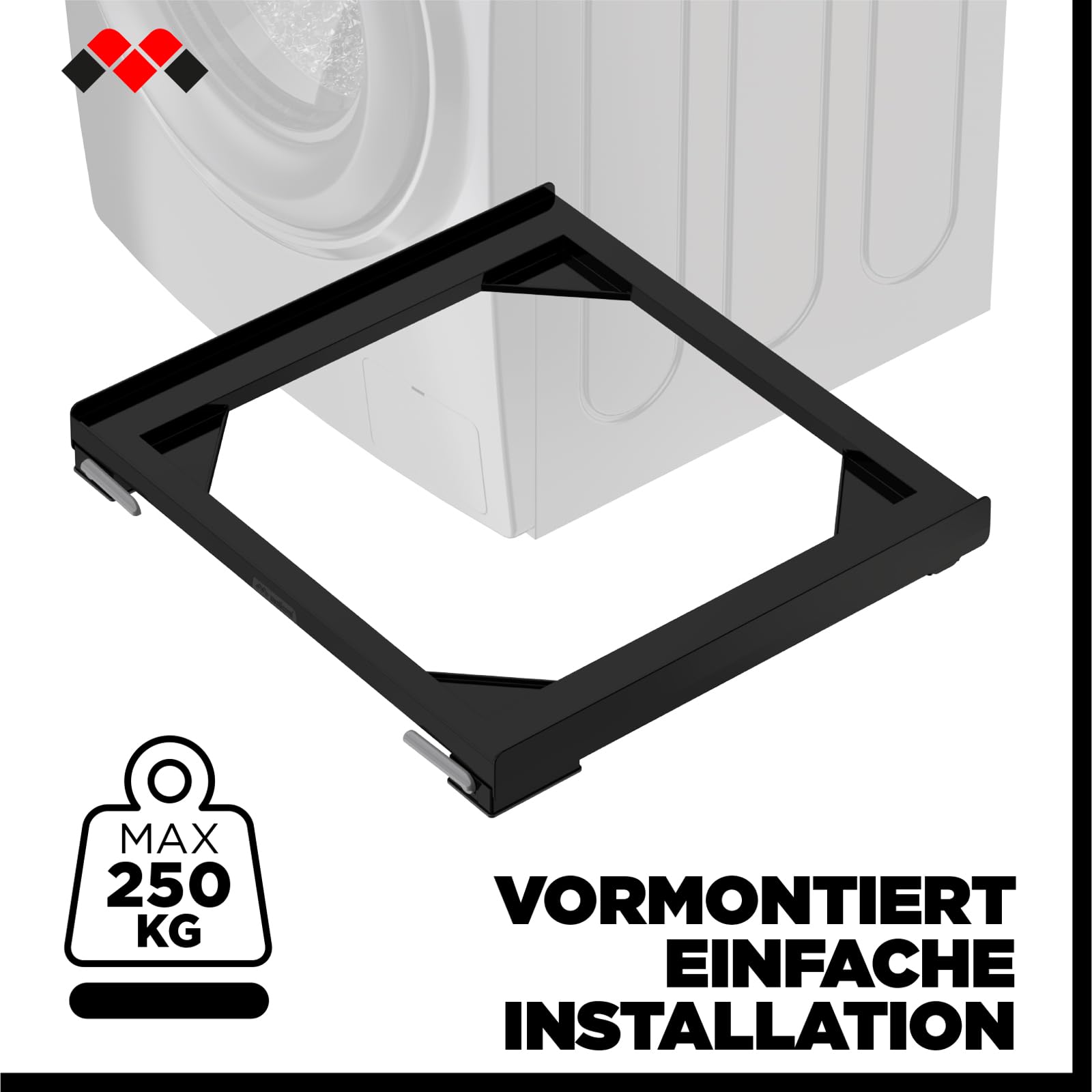 Meliconi Base Move Black – Bild 5