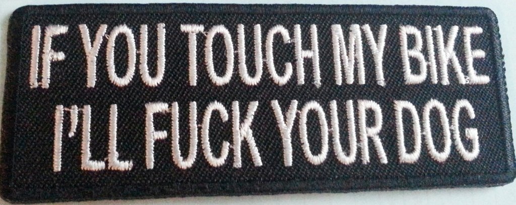 Patch Ricamato Cane – Distintivo Da Cucire O Stirare Su Giacca, Jeans, Biker, Stoffa, UK