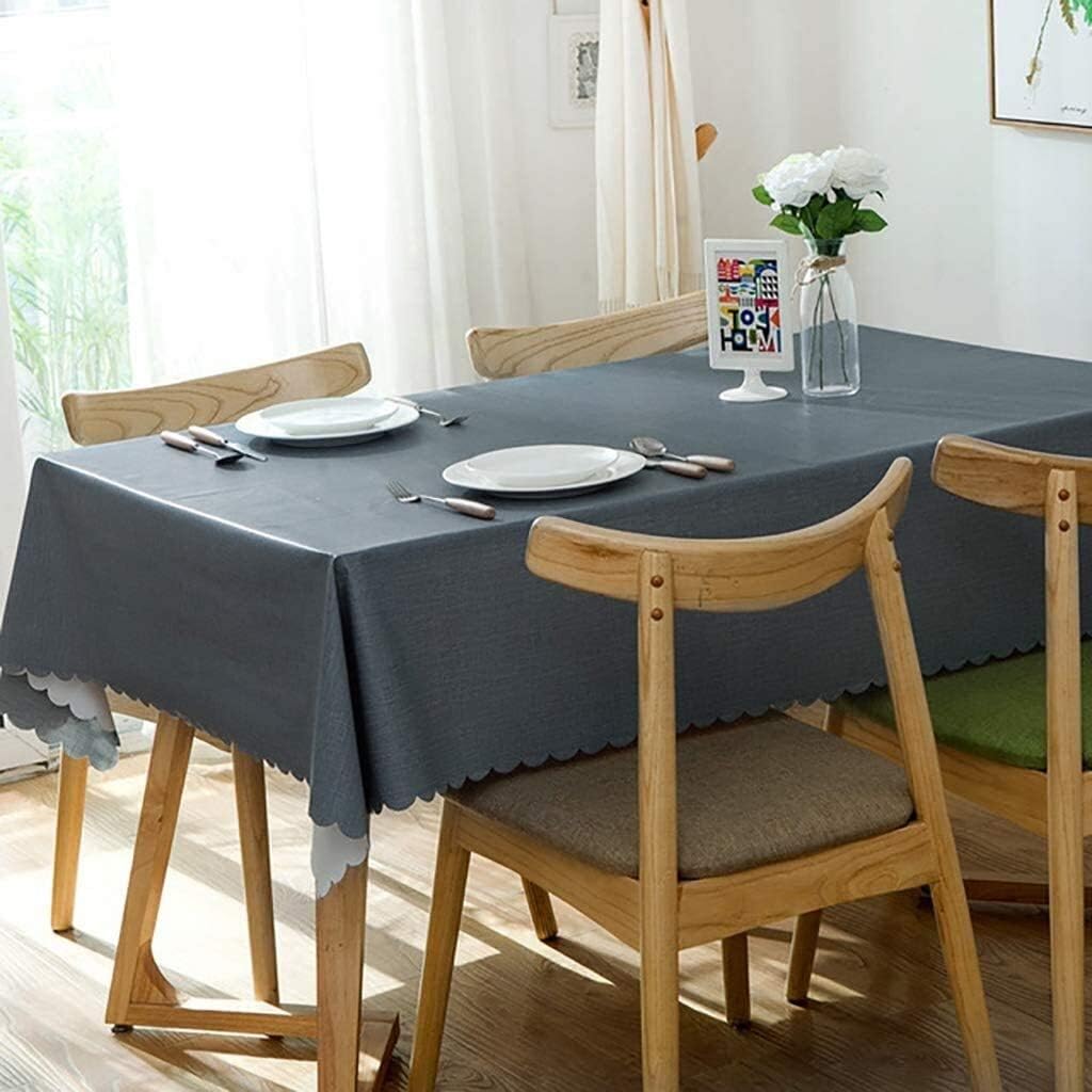 WOLTU Tovaglia Trasparente in PVC. Spessore 1mm Impermeabile Antimacchia.  Copritavolo Rettangolare Moderno. Pellicola Protettiva per Tavolo da Pranzo  e Mobili. 70x110 cm Tovaglia trasparente Tovaglia rettangolare in vinile Tovaglia impe