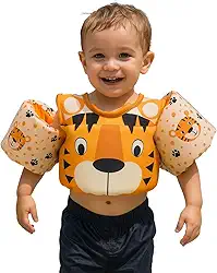 Colete Salva-Vidas Homologado Infantil Piscina (Tigre)