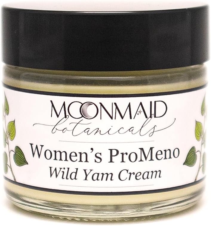 MoonMaid Wild Yam Cream for Hormone Balance 2 Oz Organic
