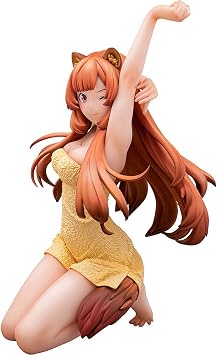 Chara-Ani The Rising of the Shield Hero Raphtalia Hot Spring Version 17 Scale PVC Figure, Multicolor