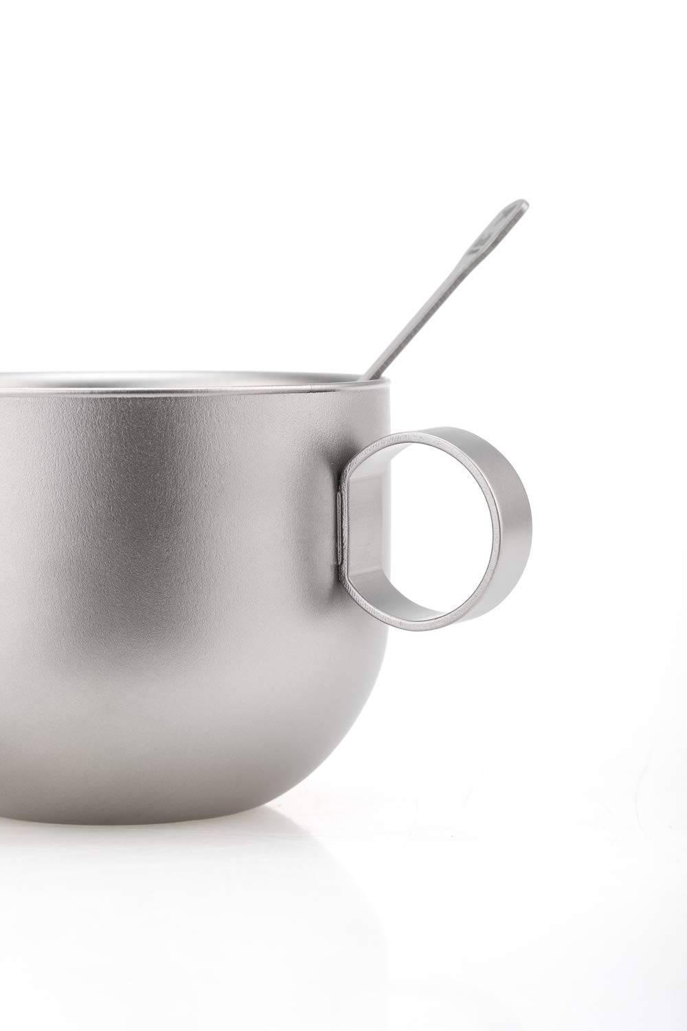 Keith Tasse à café en Titane avec Soucoupe et cuillère Ti3601