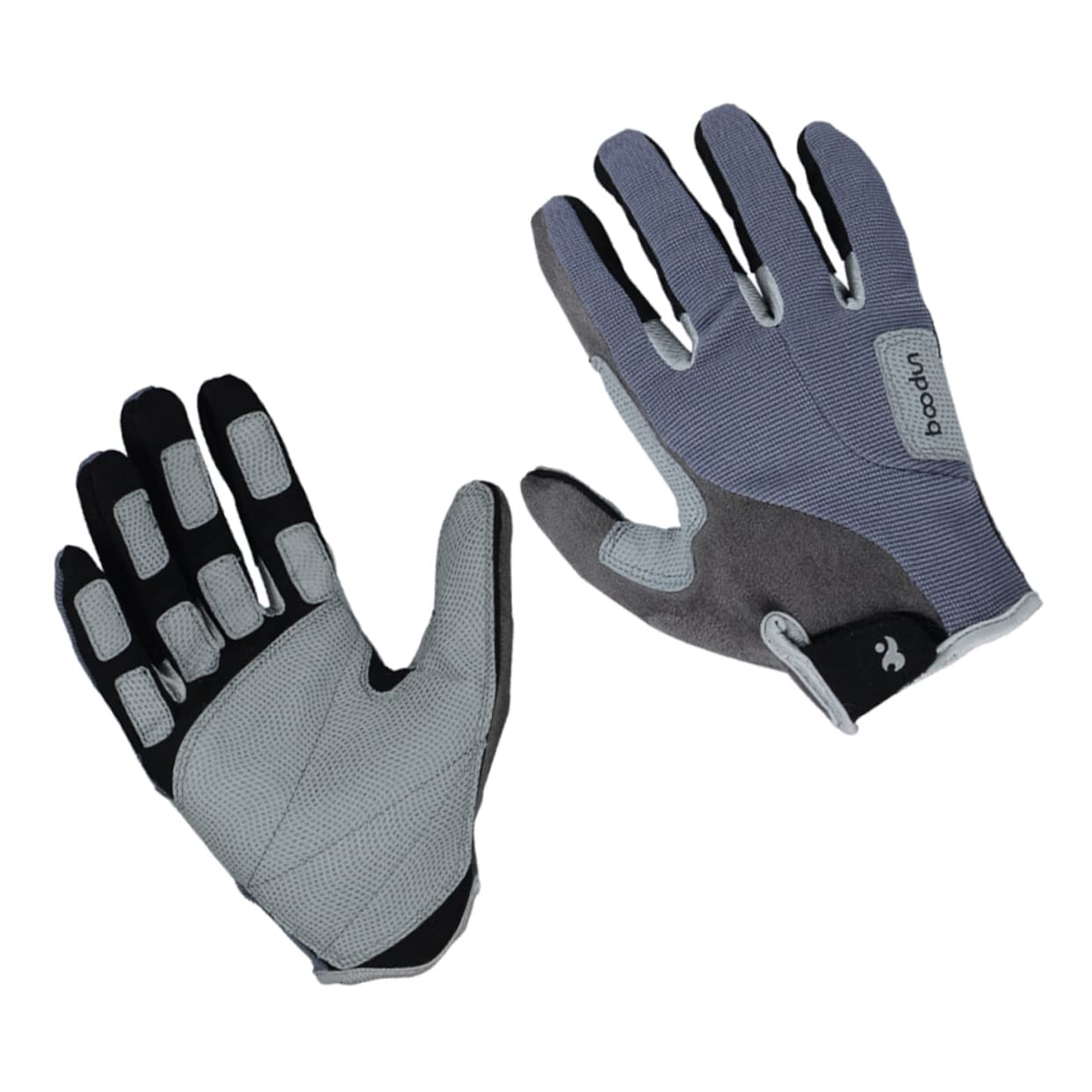 Abaodam Guantes de Escalada de Roca Guantes Ciclismo Guante para Exterior Guante para Senderismo Gris
