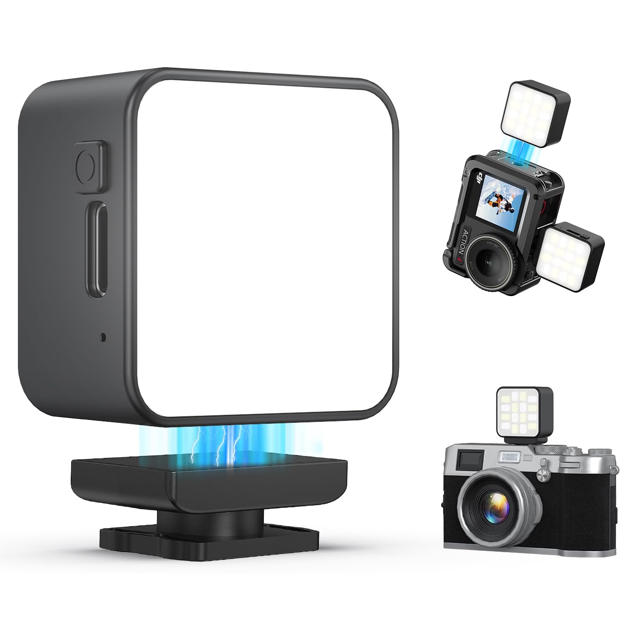 Amazon.co.jp: VRIG LEDビデオライト マグネット式 ミニライト DJI 