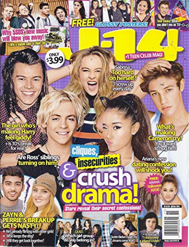 J-14 Magazine (October/November 2015 - Ariana, Sabrina, Cameron)