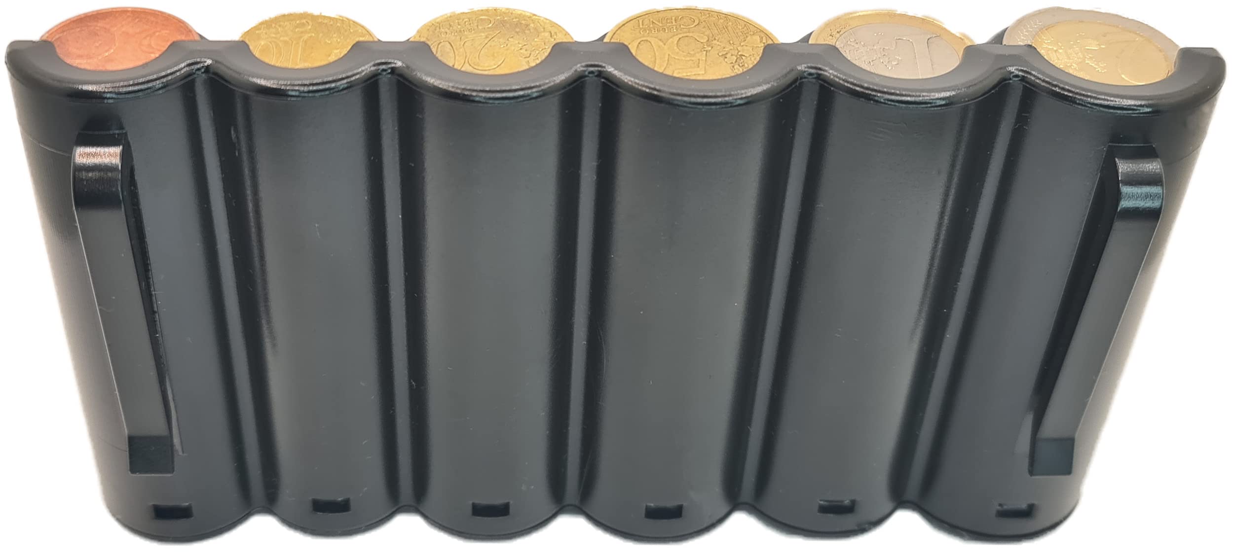 Monnayeur Distributeur ceinture des 6 Principales Pièces Euro, Porte-monnaie ceinture, Porte-pièces ceinture, Idéal pour Serveurs, Chauffeurs de taxi, Bus, Commerçants