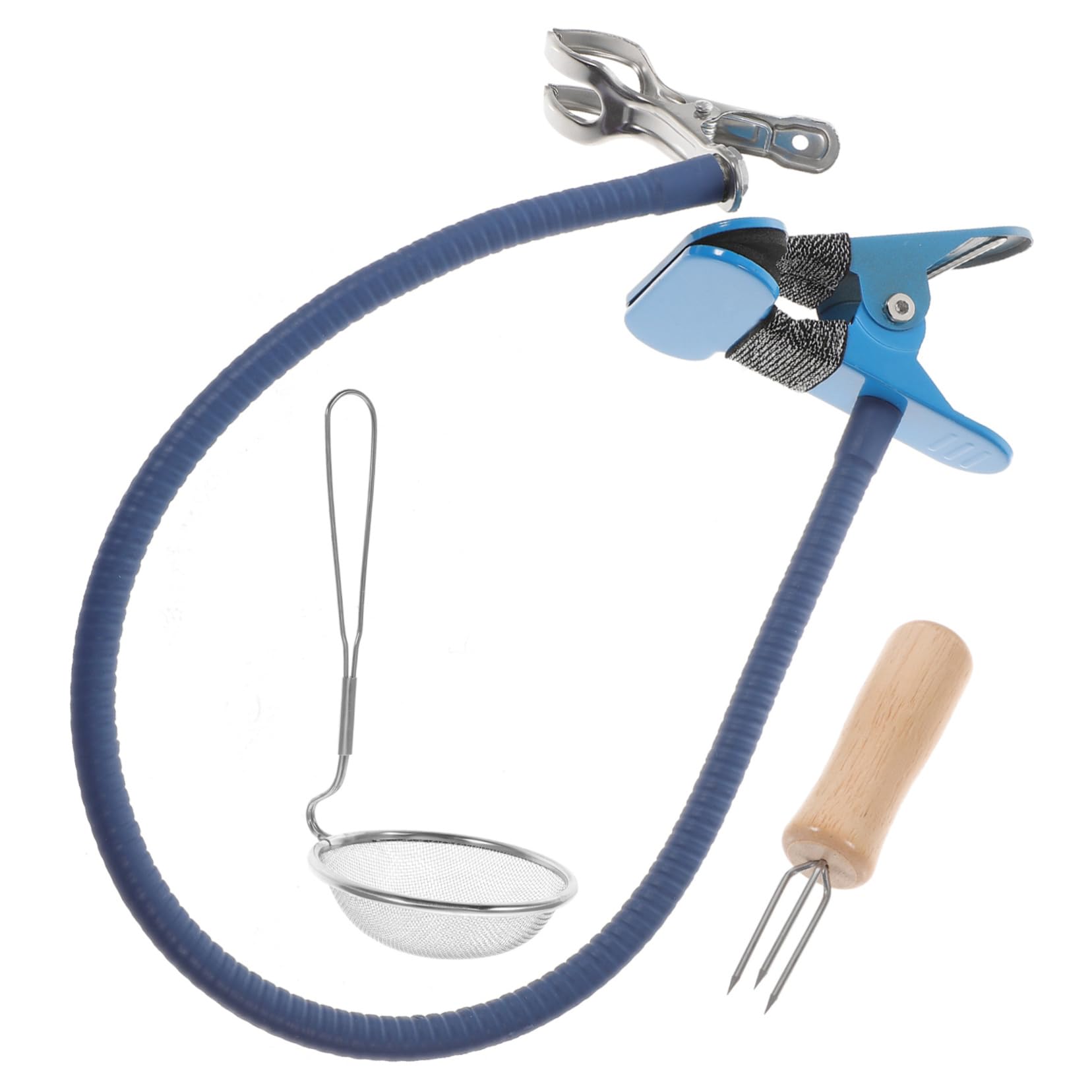 ORFOFE 1 Set Rolls Bracket Tool Fixing Tool Devices Stick Holder Mugwort Accessories Burner Pot Fixator Clip Pp