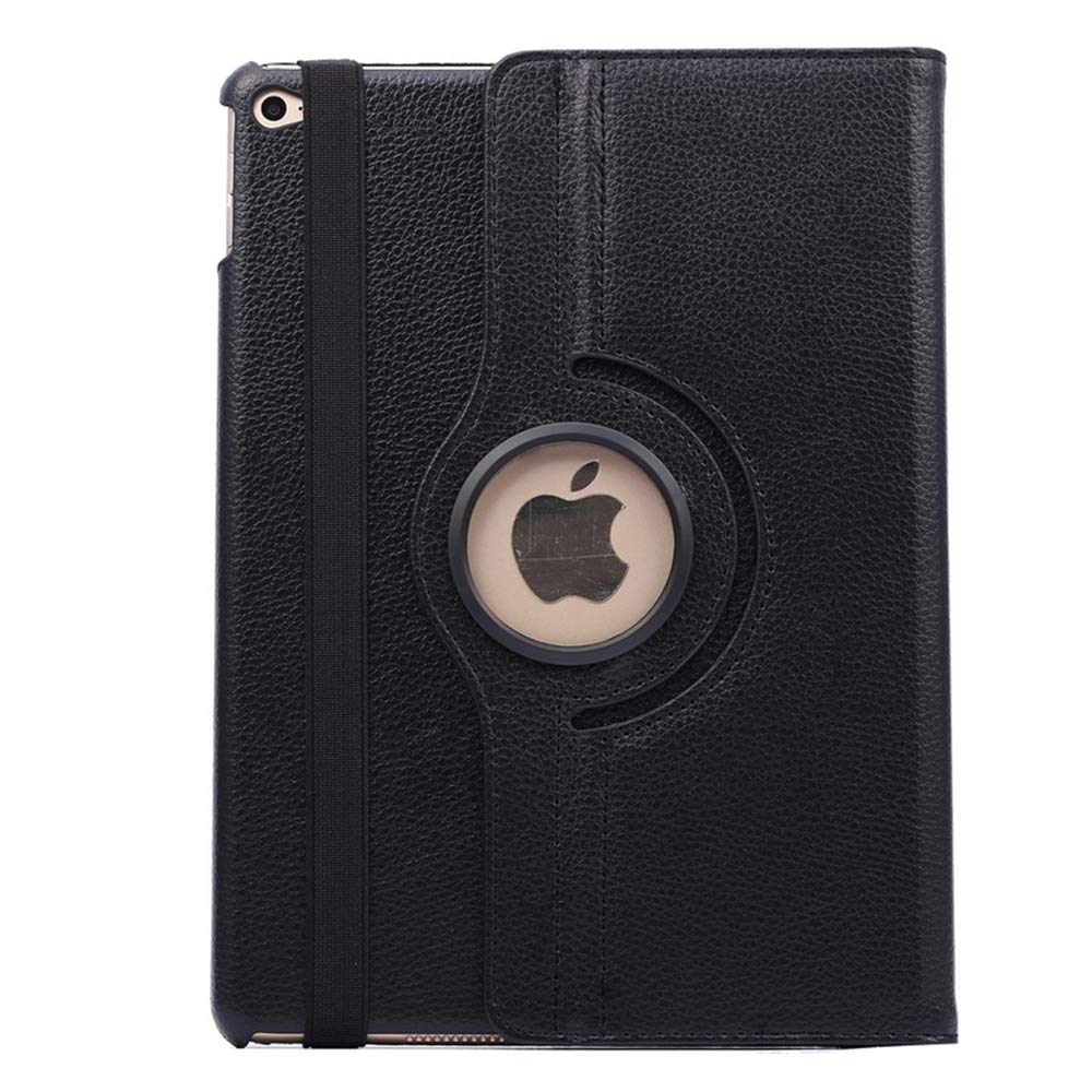 Custodia Subtel Per IPad Air 2 - Flip Cover Con Supporto E Chiusura Magnetica, Angoli Rinforzati, Colore Nero