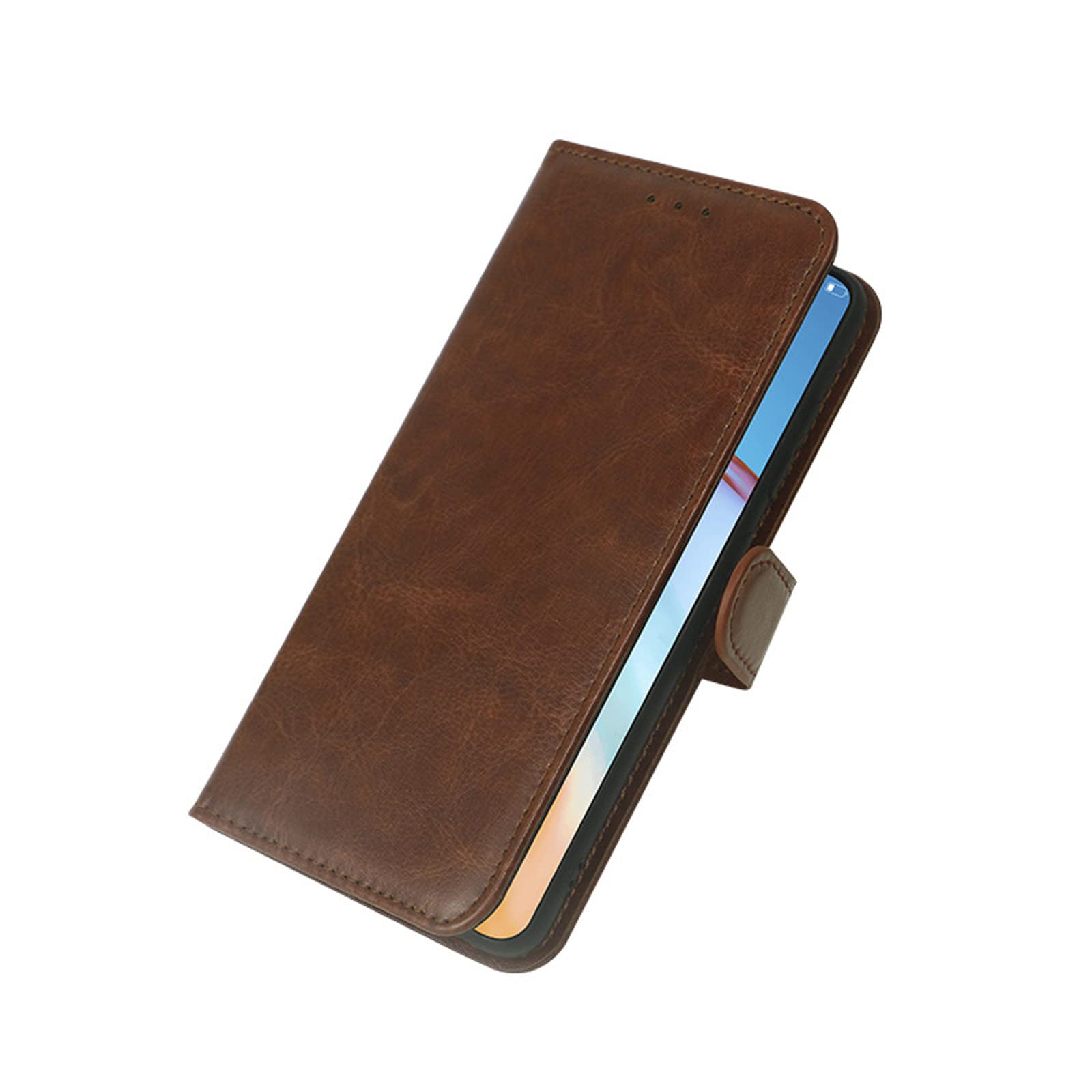 LTL Etui na telefon do iPhone 13 Mini/13/13 Pro/13 Pro Max, odporny na wstrząsy portfel z klapką ze skóry PU etui z uchwytem na karty, podpórka, magnetyczna, czarne, 13 6,1 cala