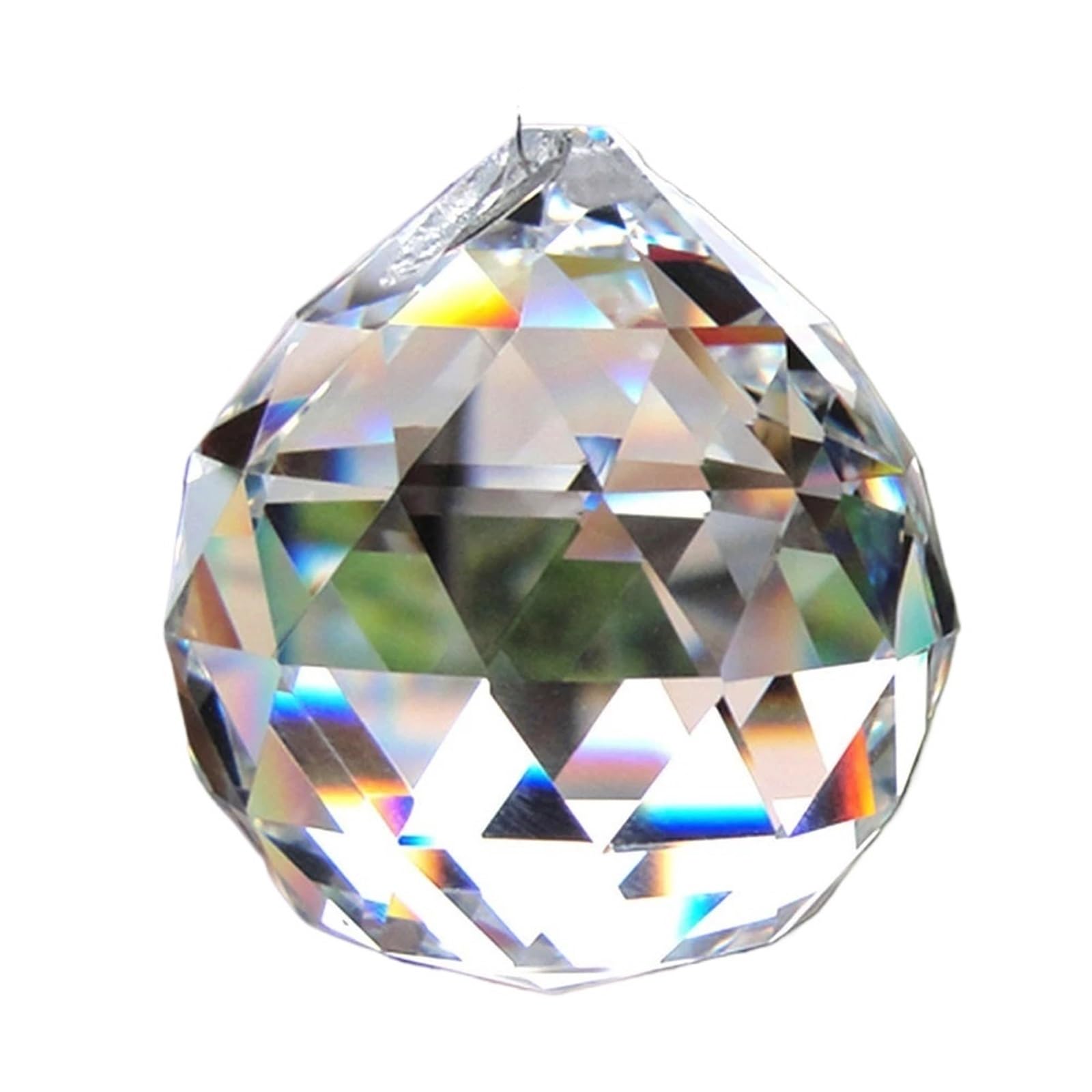 20 Pcs Klar Kristall Lampe Ball Prism Regenbogen Sun Catcher Hochzeit Dekoration Hause Party Ornament für Dekoration(30mm)