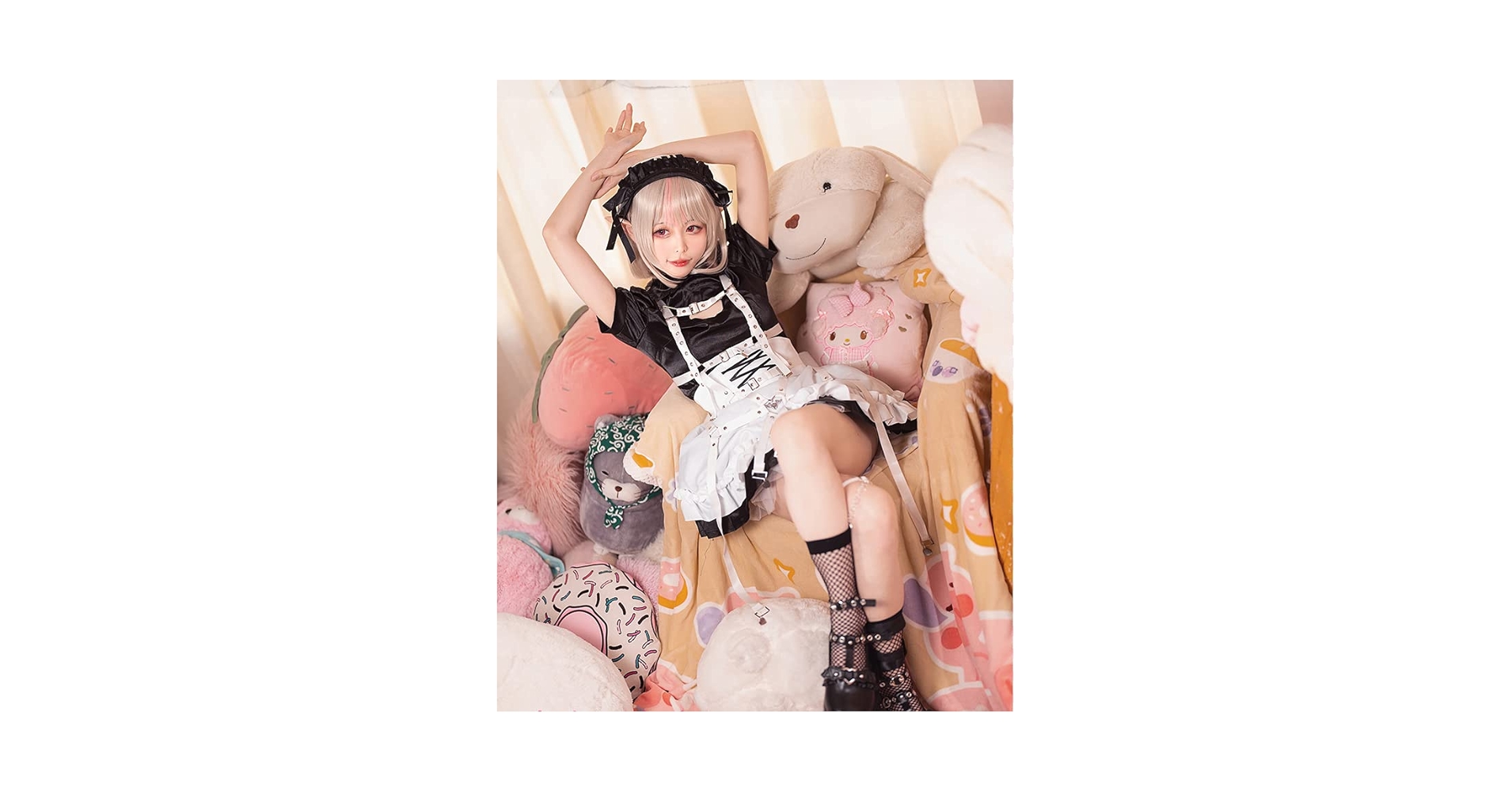魔界ノりりむ コスプレ衣装 メイド服 Amazon.co.jp: [花ちゃんのCOS屋]コスプレ 魔界ノりりむ