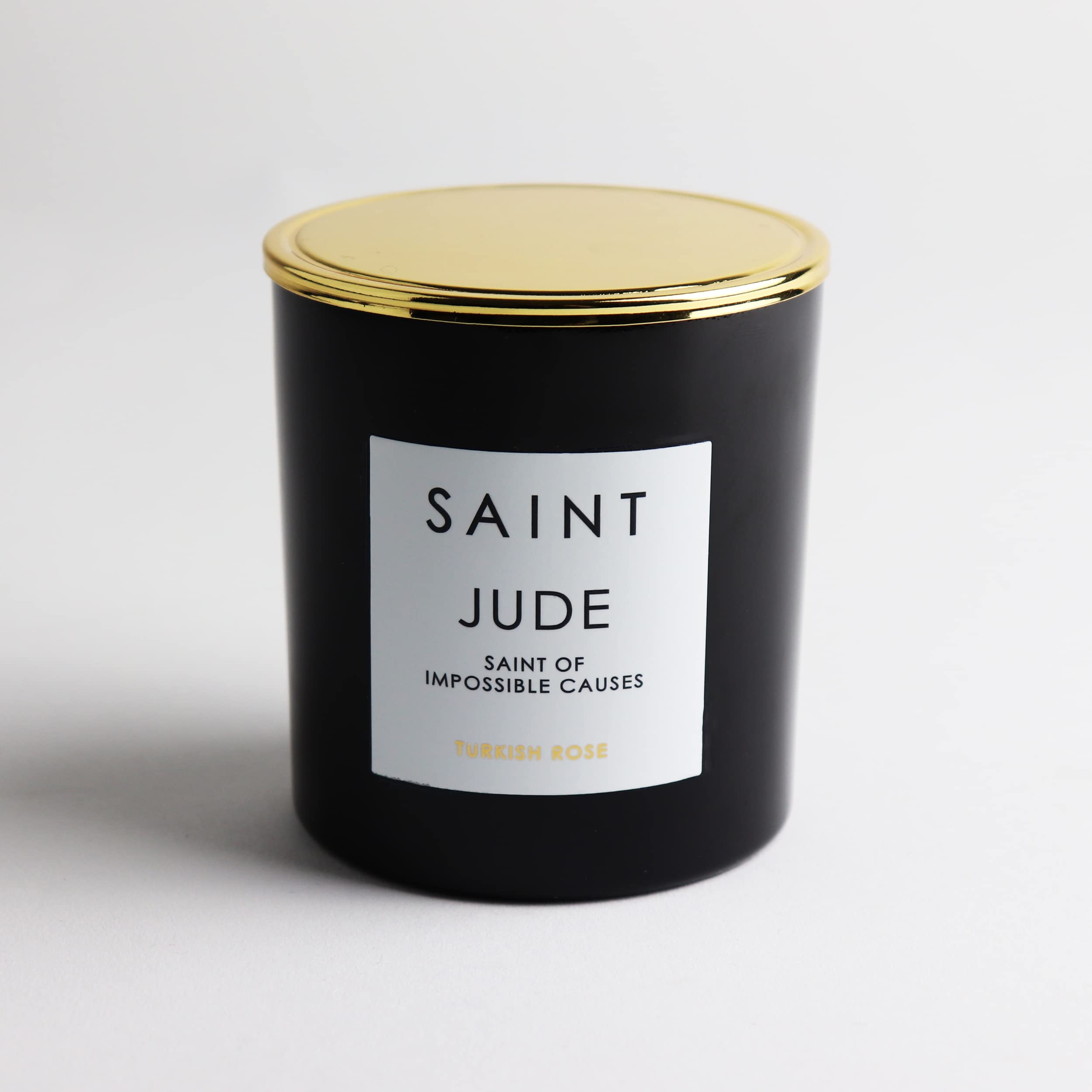 Saint Jude Duftkerze mit Gebet, Gebetsmünze und Heiligem Öl, der unmöglichen Ursachen, Soja-Kokosnuss-Aromatherapie-Kerze mit 50 Stunden Brenndauer