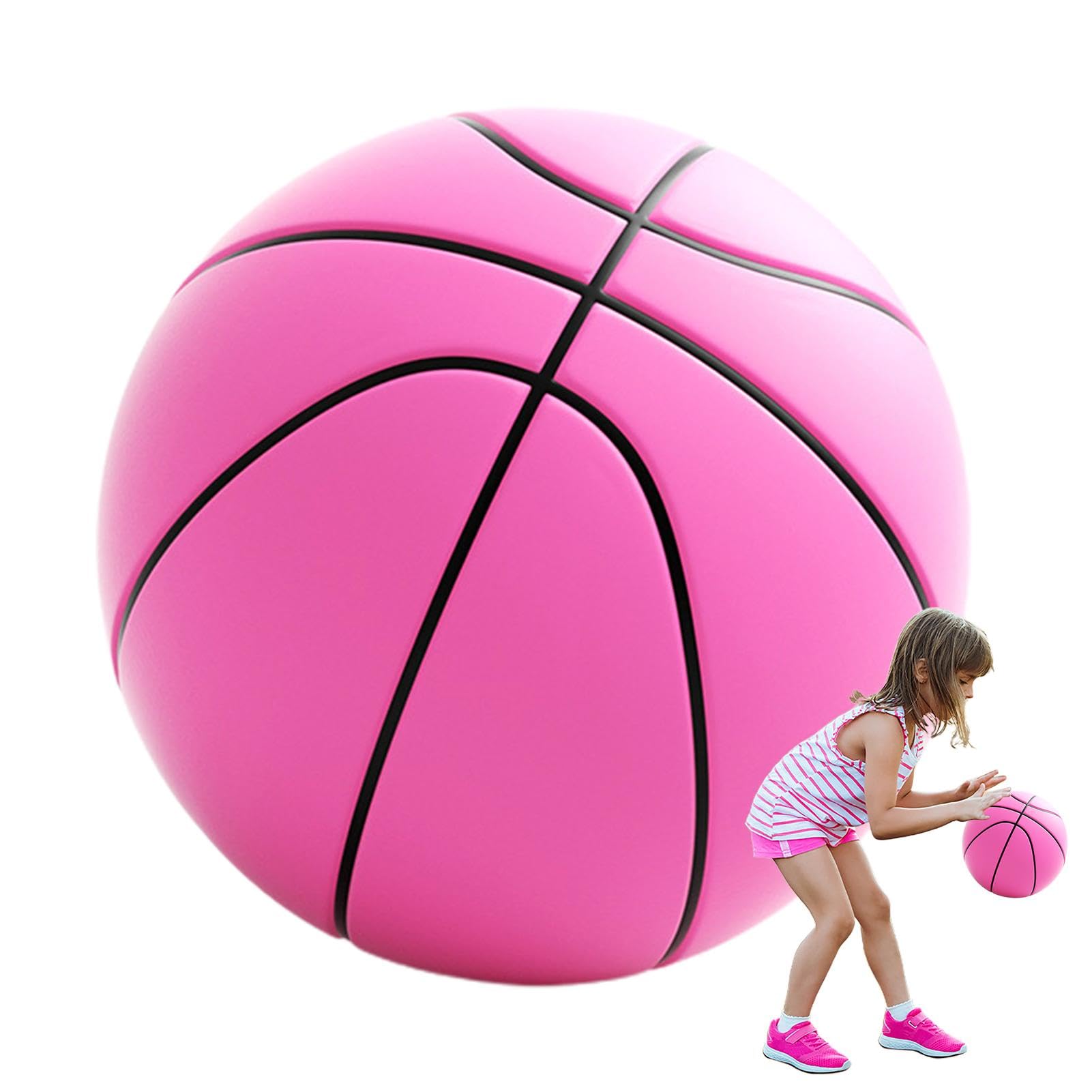 Incredible B-ball Ballon De Basket En Mousse Silencieux - Diamètre 24cm - Haute Densité - Pour Intérieur Et Entraînement Jeu Intérieur Silencieux