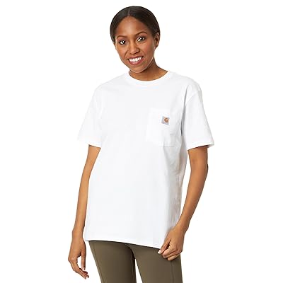 Carhartt WK87 Workwear Pocket Short Sleeve T Shirt Women