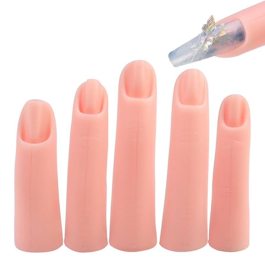 MODEL HAND ネイルアート練習用 Amazon.co.jp: ネイルアート練習用ハンド、ネイル、シリコン製