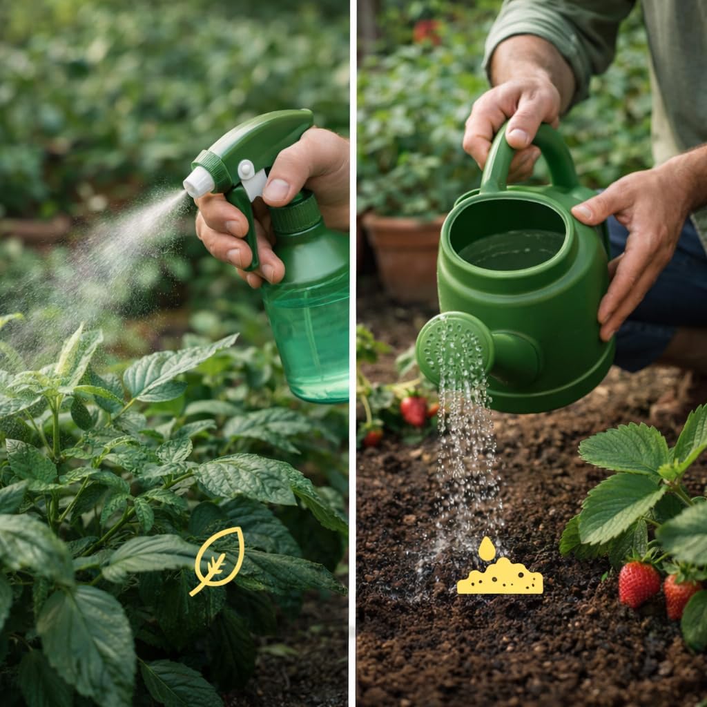 GiDeli Fosfato Monopotassico MKP 25kg - Concime Idrosolubile per Fertirrigazione e Uso Fogliare - Ideale per Orto, Serra e Alberi da Frutto - Senza Azoto, Favorisce Fioritura e Fruttificazione