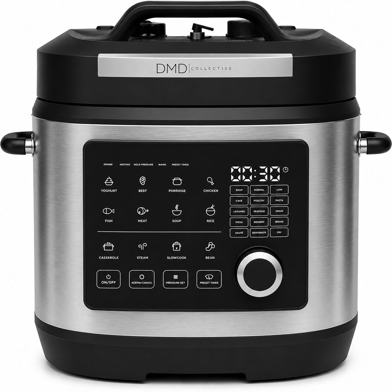 DMD Collective - 6L Pressure Cooker, 23-in-1 Electric Multi-Cooker
