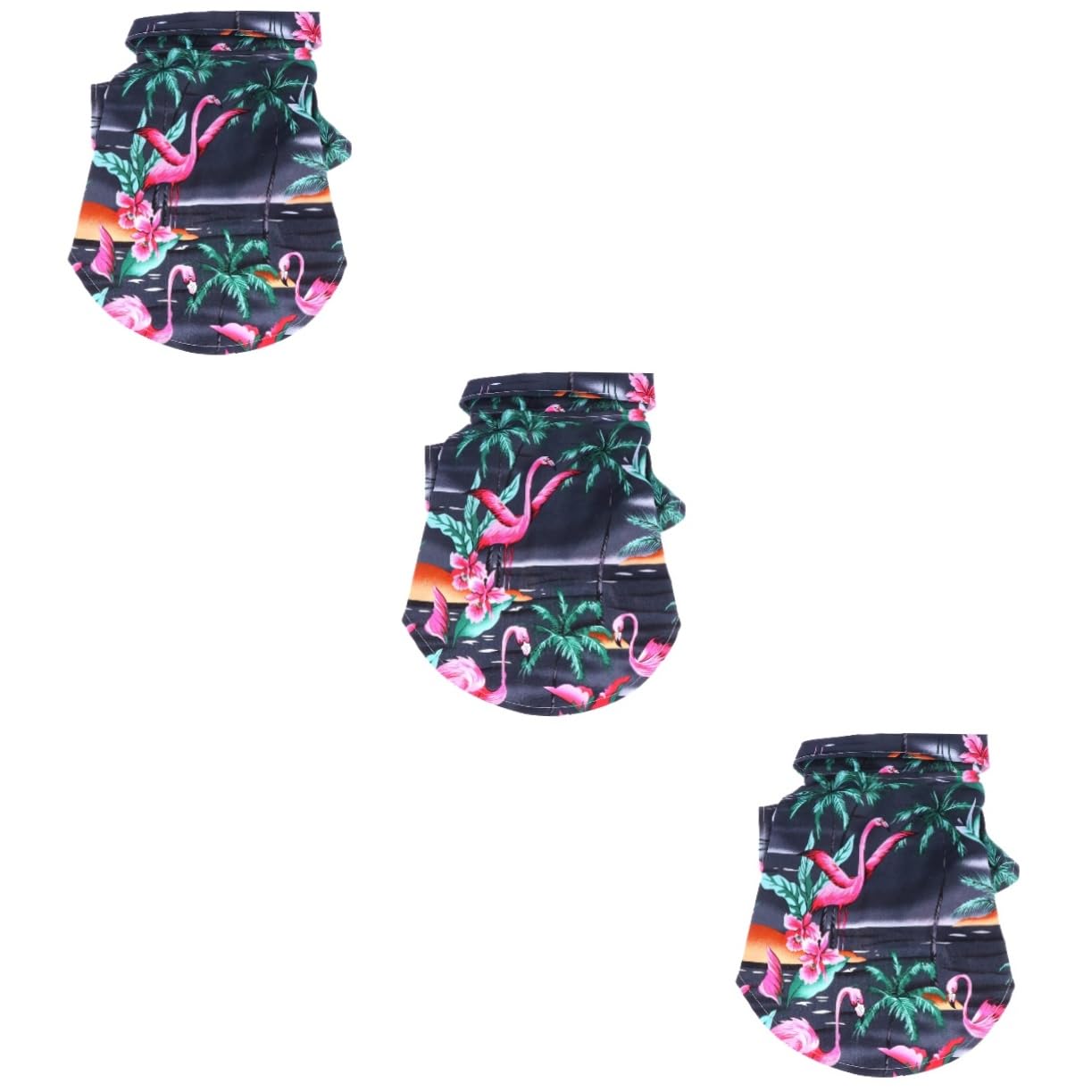 Chemise imprimée pour animal de compagnie : lot de 3 robes adaptées aux chiens moyens