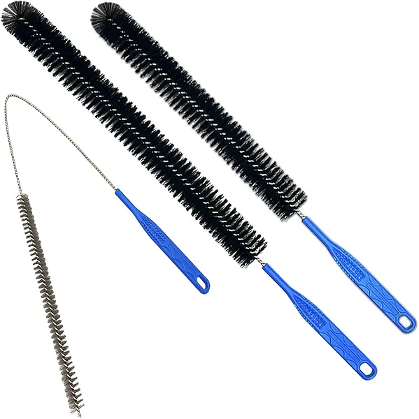 Flexible Cleaning Tool,Bendable Sewer Drain Brush, Long Pipe Cleaner for Home Kitchen Sink, Shower and Tub Hair Clogs