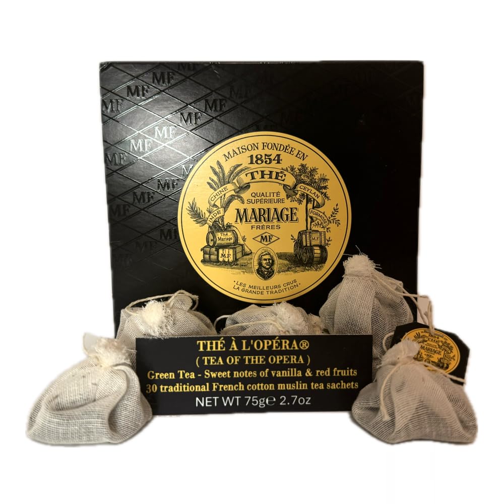 Amazon.com : Mariage Freres - THÉ À L'OPÉRA (TB952) - 30 Muslin