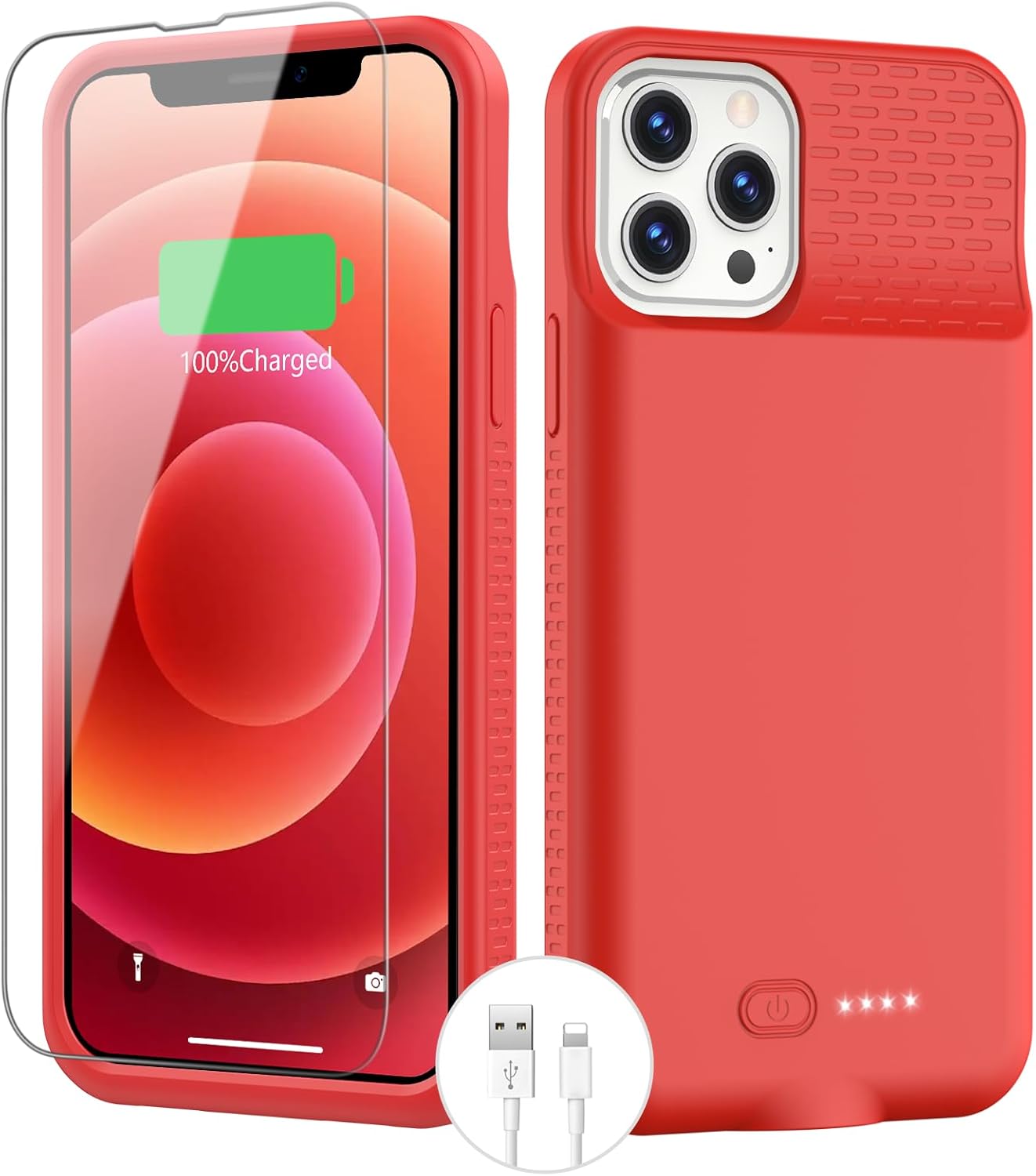 BOPPS Battery Case for iPhone 12/12 Pro, UltraSlim 7000mAh