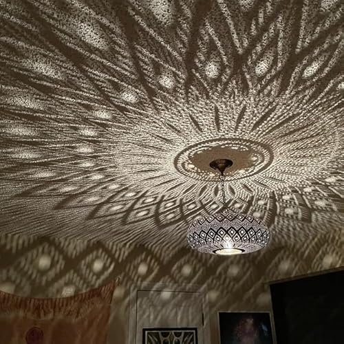 Generic Moroccan Farmhouse Vintage Interior Maximalist Design Decor Rustic Hanging Pendant Light Fixture Chandelier Dining Room Kitchen Entryway Living Room thumb #8