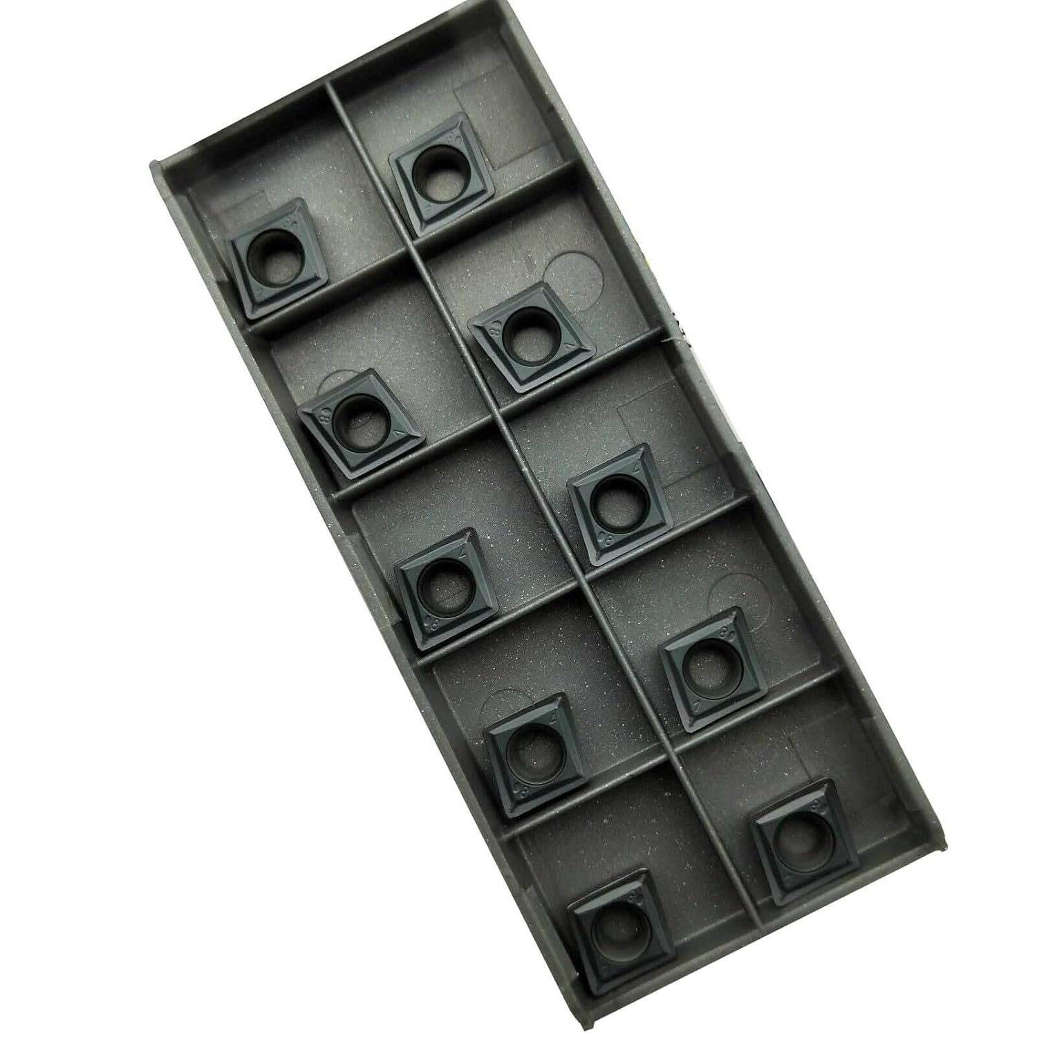 GBJ 10pcs CCMT09T308 -SM CCMT 3-2 -SM Carbide Inserts Turning Inserts Lathe Turning Cutting Tools for SDJCR SDACR SDQCR (CCMT3-2 -SM C907)