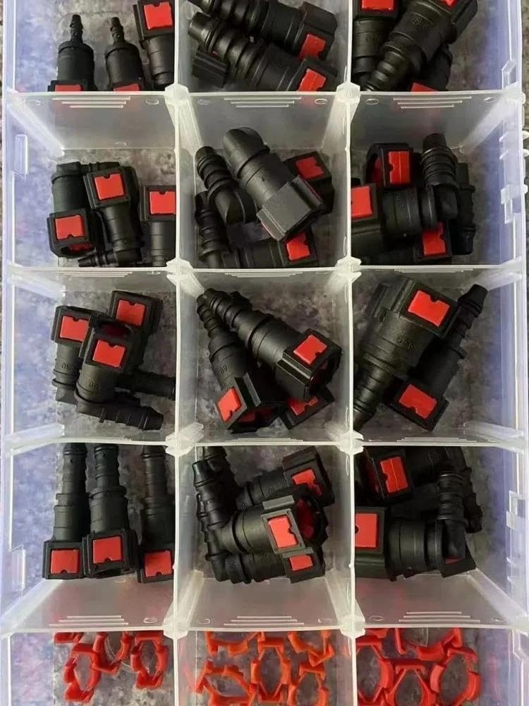 Kit de tubería de combustible con conector rápido de bomba de urea, 24 Uds