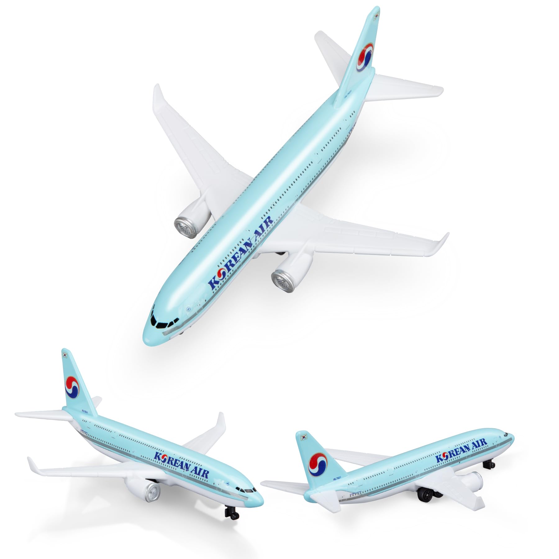 Sky Trek Model Airplanes Korea 380 Airplane Airlines Plane Aircraft Model for Display Collection