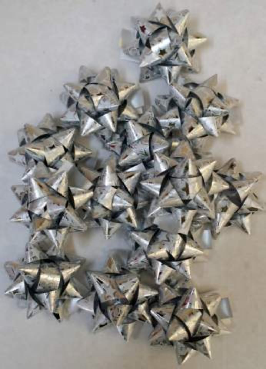 Inab Stars Silver COCC 19-80 mm 80pcs 4065.02, As Shown in The Picture,