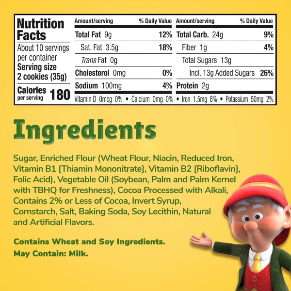 Keebler E.L. Fudge Elfwich Cookies Rellenas 13.4 oz miniatura 2