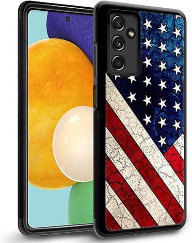 Miniatura 7 de DJSOK Funda compatible con Samsung Galaxy A14 5G, diseño moderno de bandera estadounidense, diseño de patrón de lujo para hombres, niños y niñas,