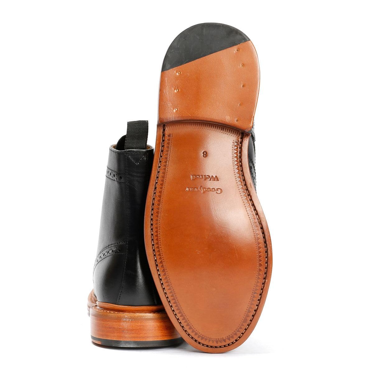 Chapman & Moore Walter Brogue skórzane męskie brązowe buty