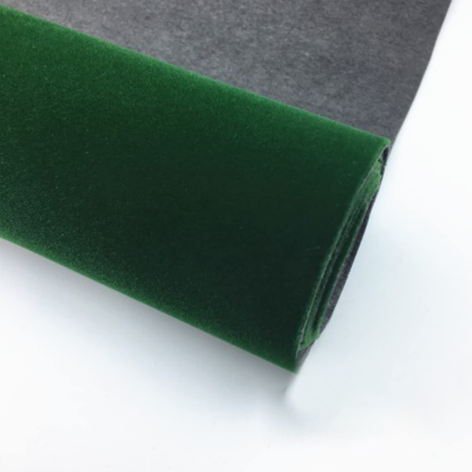 ZXC 150 cm Breit Bastelfilz Selbstklebend Kinder Vliesstoff Stoff Filzplatten zum Filzuntersetzer Basteln Nähen DIY Patchwork Verkauft von 1m(Size:1.5 * 1m,Color:Dunkelgrün)