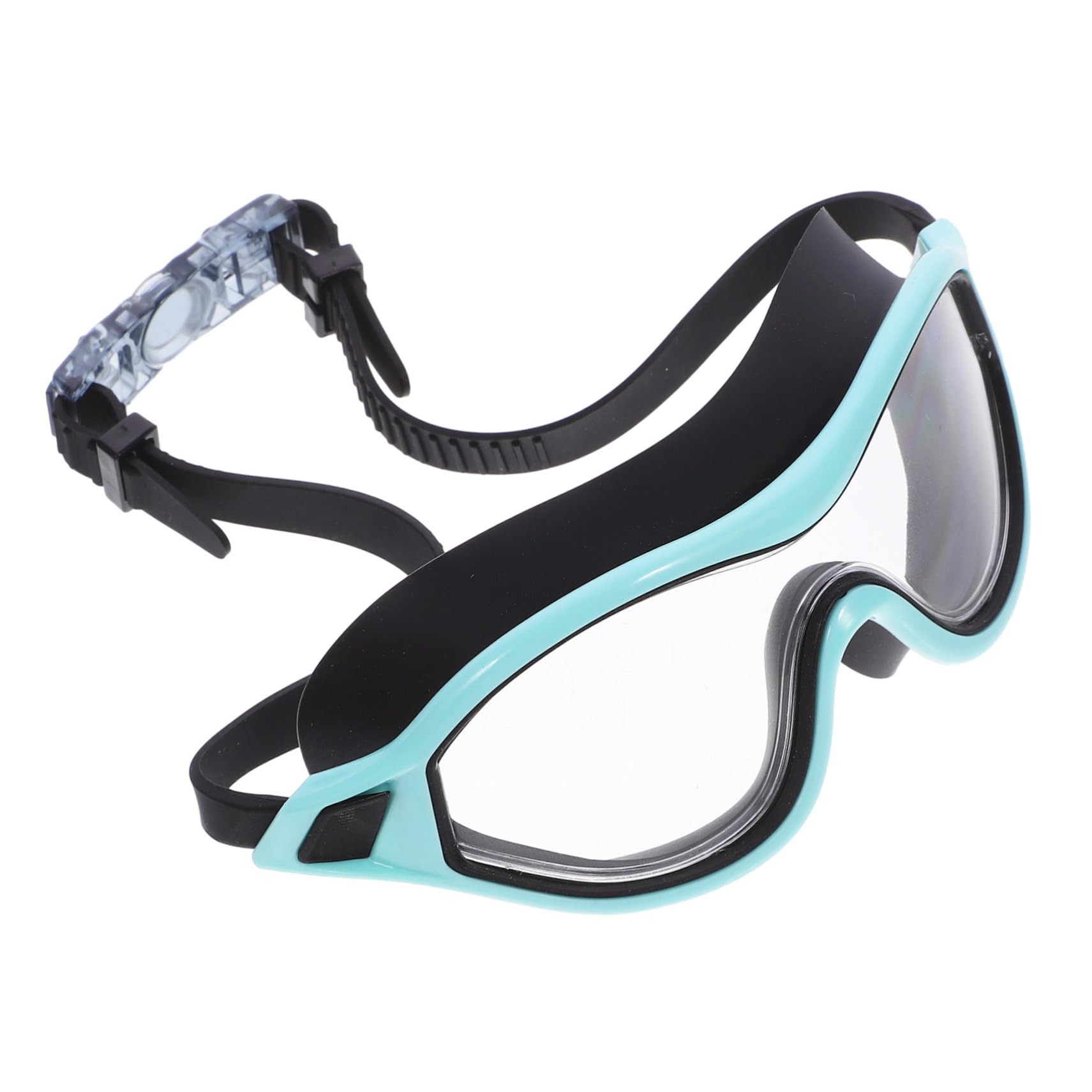 HANABASS 3piezas Gafas De Natación Unisex Ligeras y Ajustables Diseño De Marco Amplio Antiniebla y Protección Uv Para Natación y Esnórquel