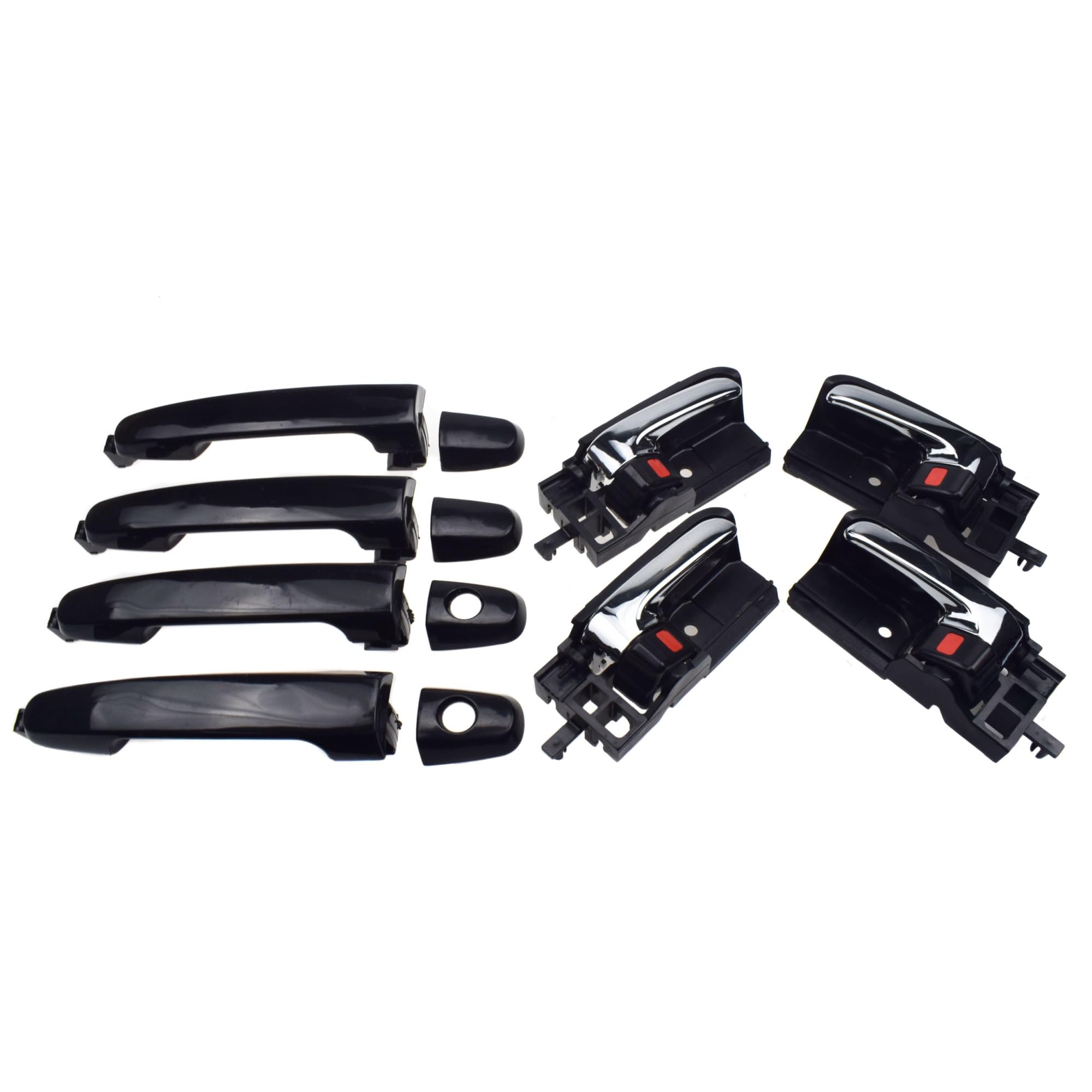 Hguvsjd Kit 004 Car Exterior Door Handles For Scion Tc For Toyota For Corolla For Prius Outside & Inside Door Handle Front Rear Left Right & Trunk Tailgate Liftgate Release Switch(Kit 004)