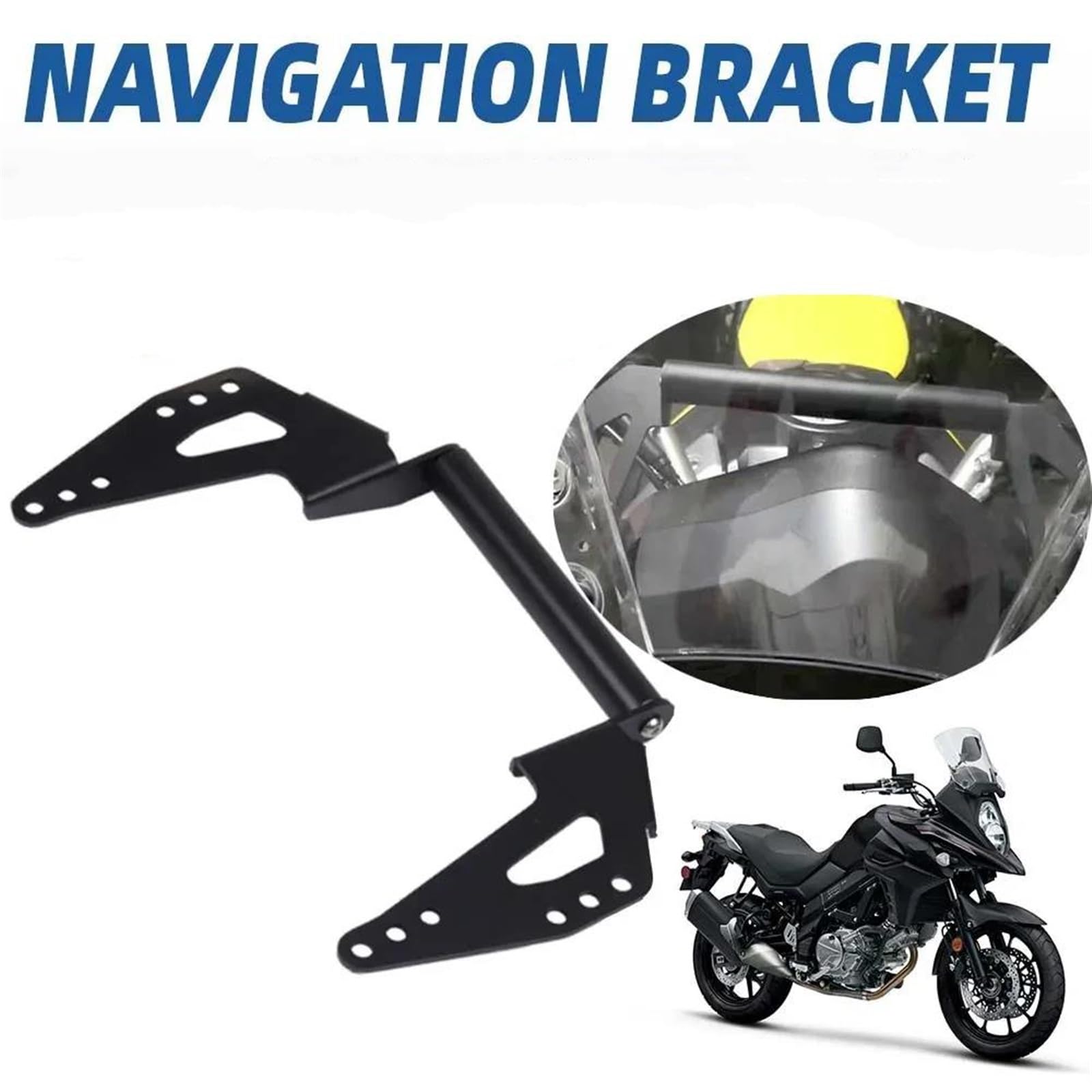 Soporte Móvil Bicicleta para Suzuki para DL650 para Vstrom para DL 650 XT para V-Strom para 650XT Accesorios para Motocicletas Soporte Teléfono Móvil Soporte Navegación GPS Soporte Teléfono Bici
