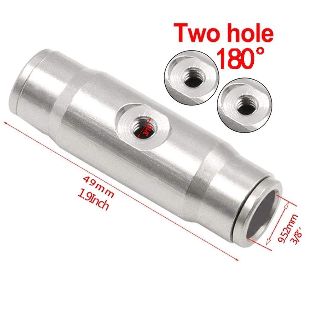 20 sztuk mosiężnych dysz do systemów chłodzenia zewnętrznego Dysza niskociśnieniowa z trójnikami 3/8'' Slip-Lock Dysze do opryskiwaczy Atoizing Isting do ogrodu, nawilżania, kontroli pyłu