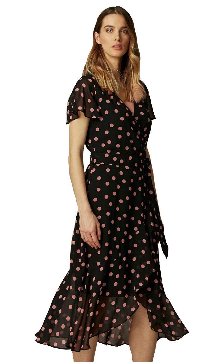 Wrap Dress Polka Dot Dress Wallis Dresses Petite Spot Wrap Midi