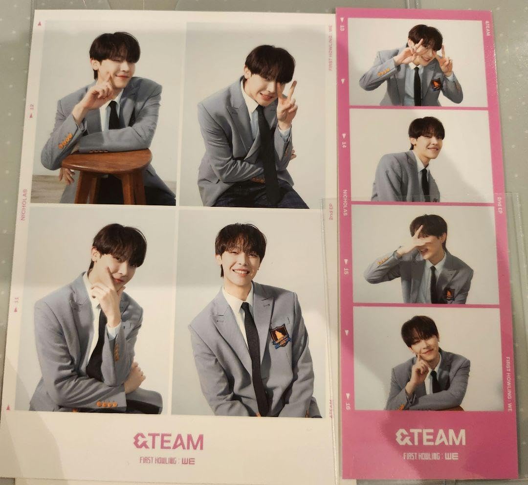 &TEAM NICHOLAS 2nd weverse ユニバ ラキドロ 4カット