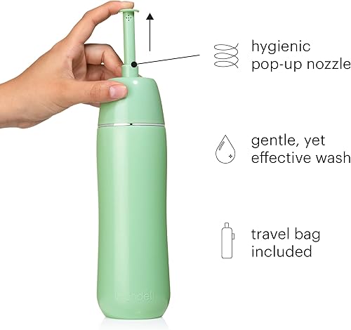 Miniatura 3 de Brondell GoSpa Bidé portátil avanzado para viajes, sistema de boquillas emergentes, bidé compacto de alta calidad con bolsa de viaje discreta para