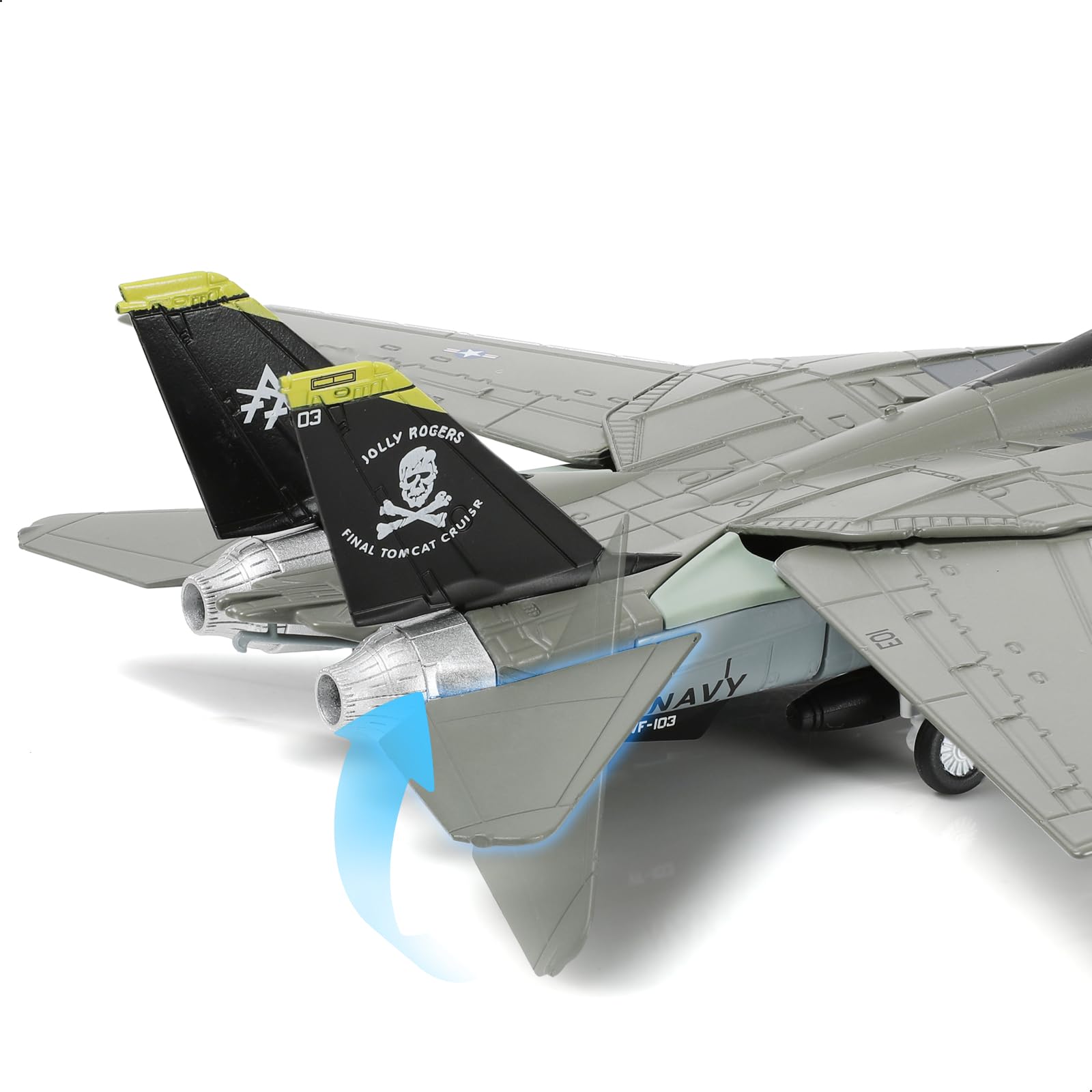 Amazon.com: NUOTIE US Navy F-14 Tomcat 1/100 Alloy Model VF-84