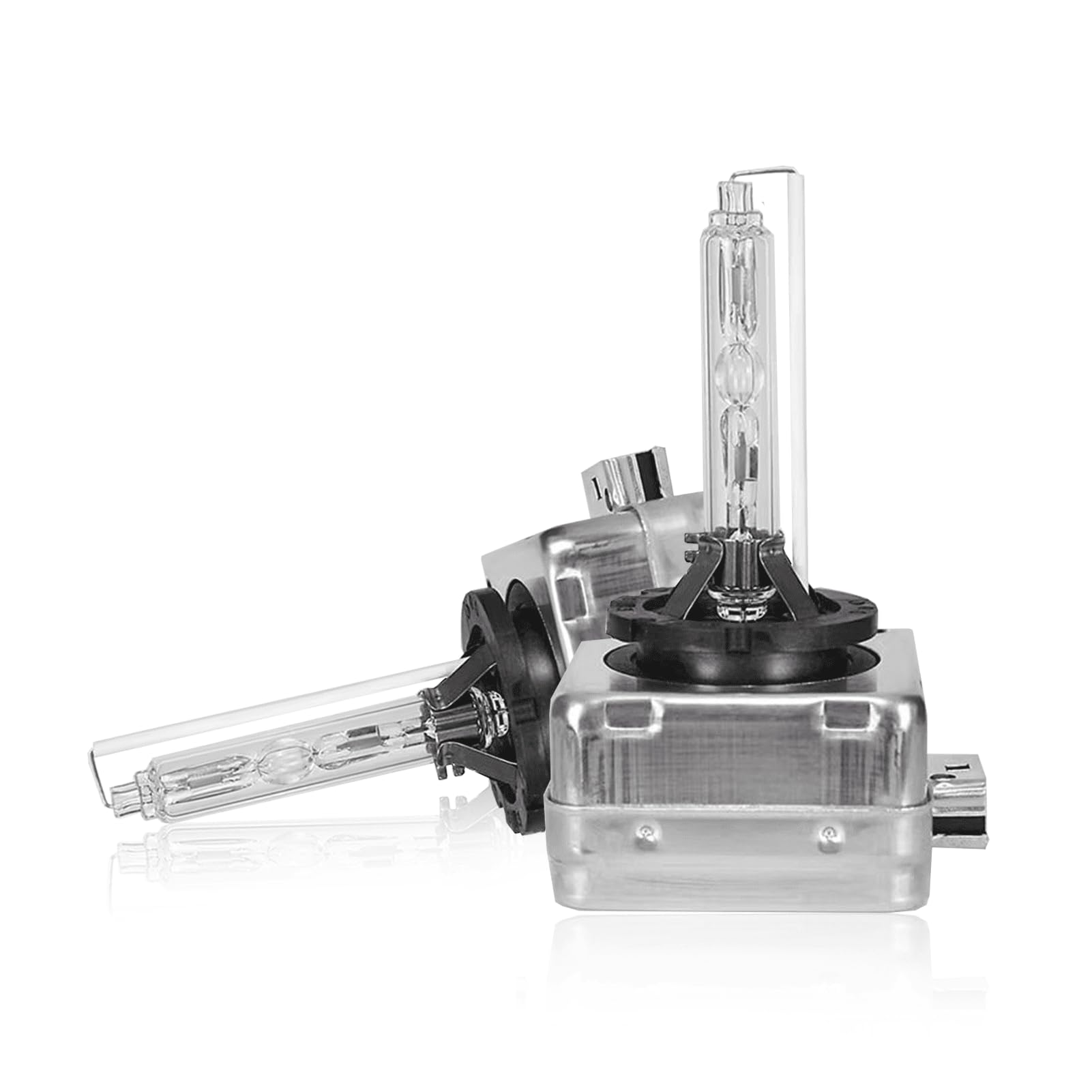 D1S Xenon Brenner 12V 60W 3500K Weiß, D1S Scheinwerferlampe für Auto Frontscheinwerfer, Helles Licht für bessere Sicht bei Nacht und Regen, Plug & Play Xenon Ersatzlampen, 2 Stück