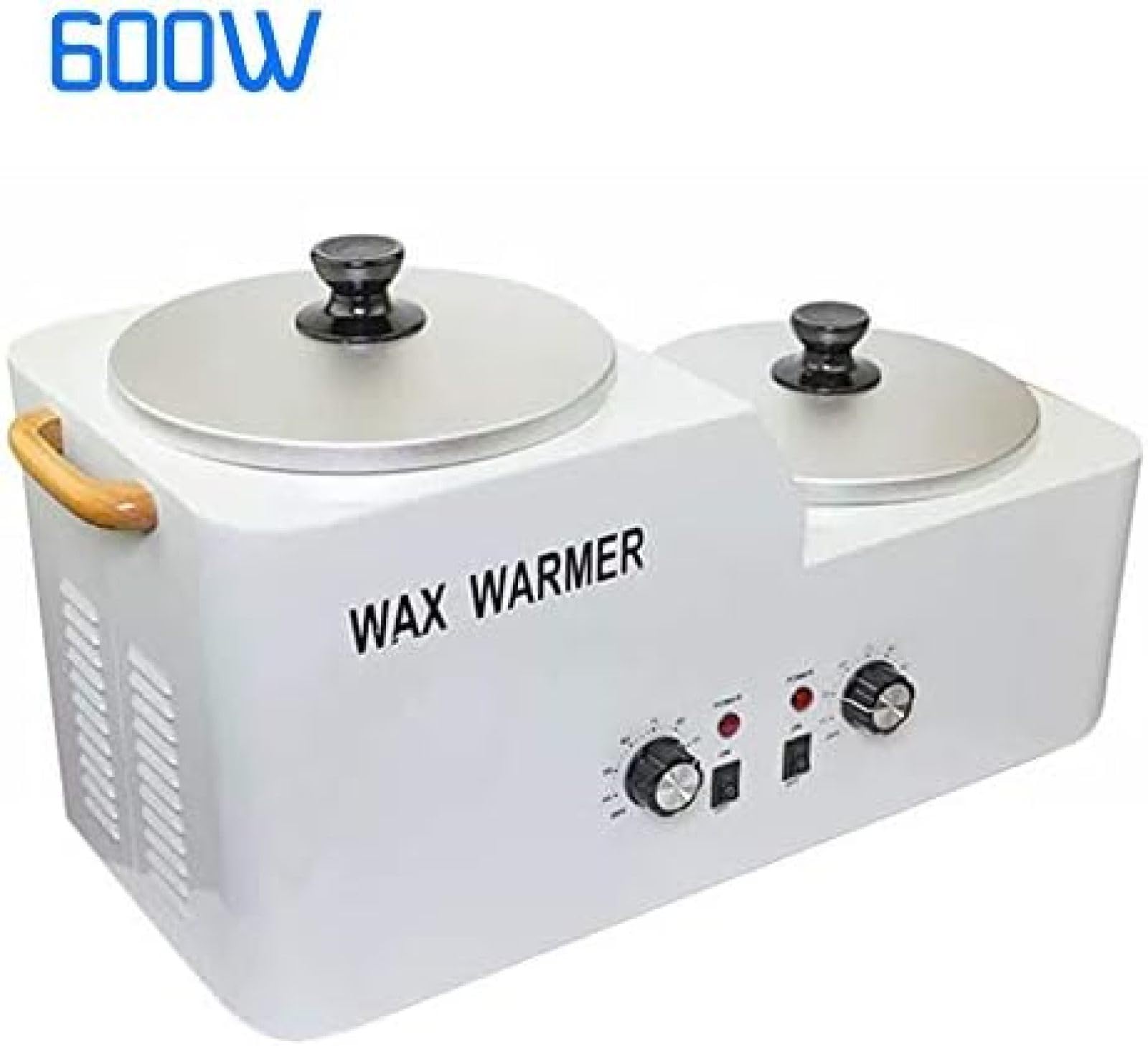 Podgrzewacz Do Wosku, Elektryczny Podgrzewacz Do Wosku Z Podwójnym Garnkiem, Aplikatory Wosku O Mocy 600 W, Maszyna Do Depilacji, Zestaw Nawilżający Skórę Dla Kobiet Mężczyzn. Bezbolesne Usuwanie