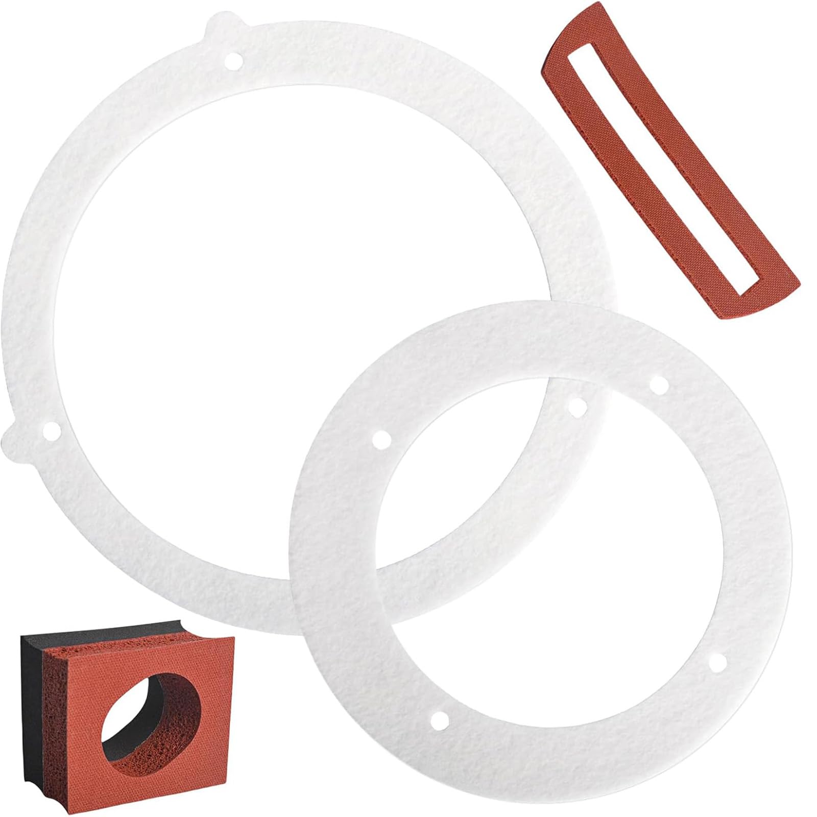 YUGSHNKFC Draft Inducer Motor Gasket Set 320887-751 Gasket for Leak and Efficient Furnaces Operate Furnaces Draft Inducer Motors Parts
