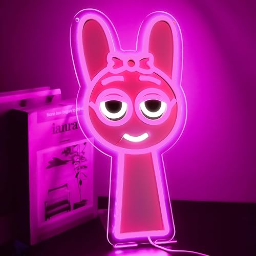 Miniatura 55 de Freddy - Letreros de neón para decoración de pared, luces LED de neón para dormitorio, cumpleaños, regalos de Navidad para niños, adaptador de Cinco
